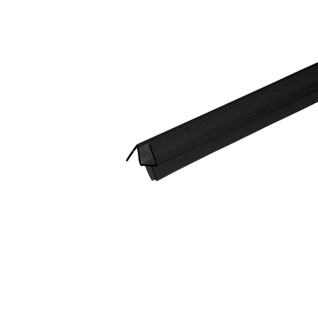 A990W Bottom Door Sweep with Drip Rail 94" long for 3/8" Glass