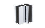 DAL090 Heavy Duty Glass to Glass 90 Dallas Square Hinge