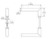 CAS15609 Interior Lever set