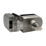 ALD423 Slip on Oval Deadbolt Glass to Glass Lock with Hook Sliding Door