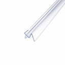 A912W36 Bottom Door Sweep with Drip Rail 36" long for 1/2" Glass