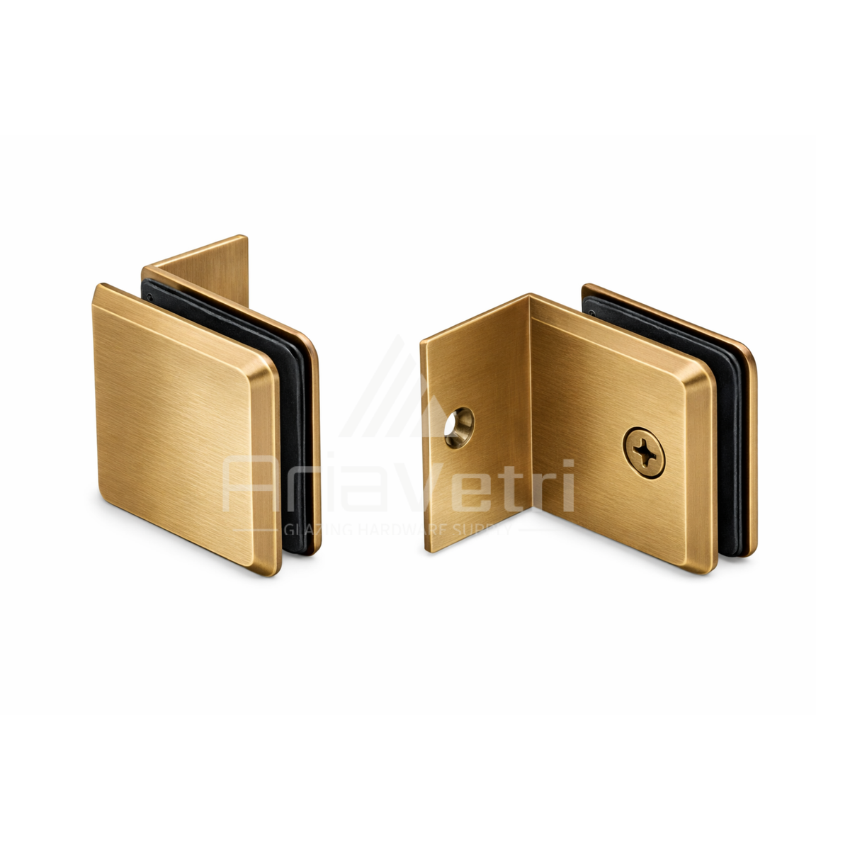 ABC33 Beveled Wall Mount Clamp with Small Leg