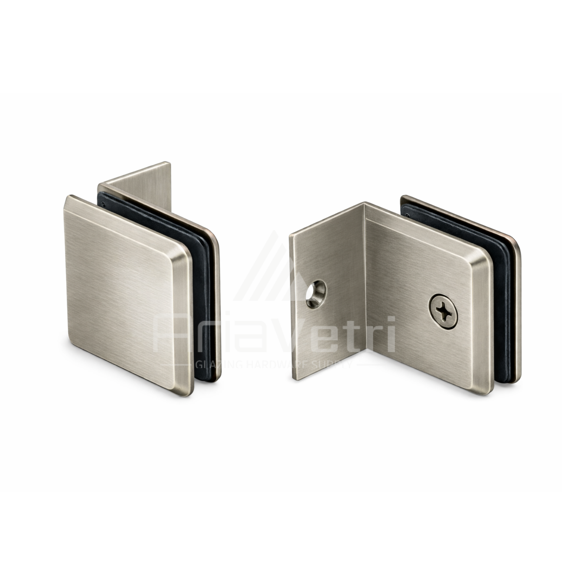 ABC33 Beveled Wall Mount Clamp with Small Leg