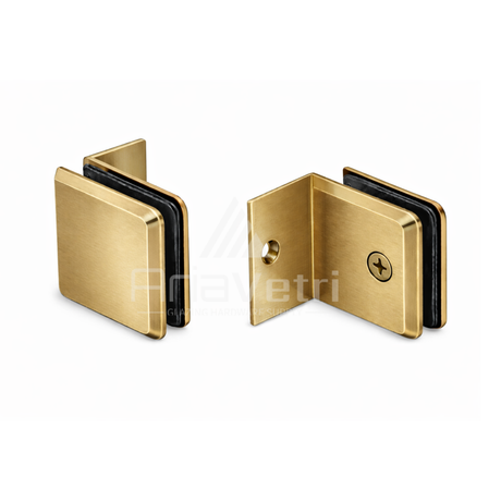 ABC33 Beveled Wall Mount Clamp with Small Leg
