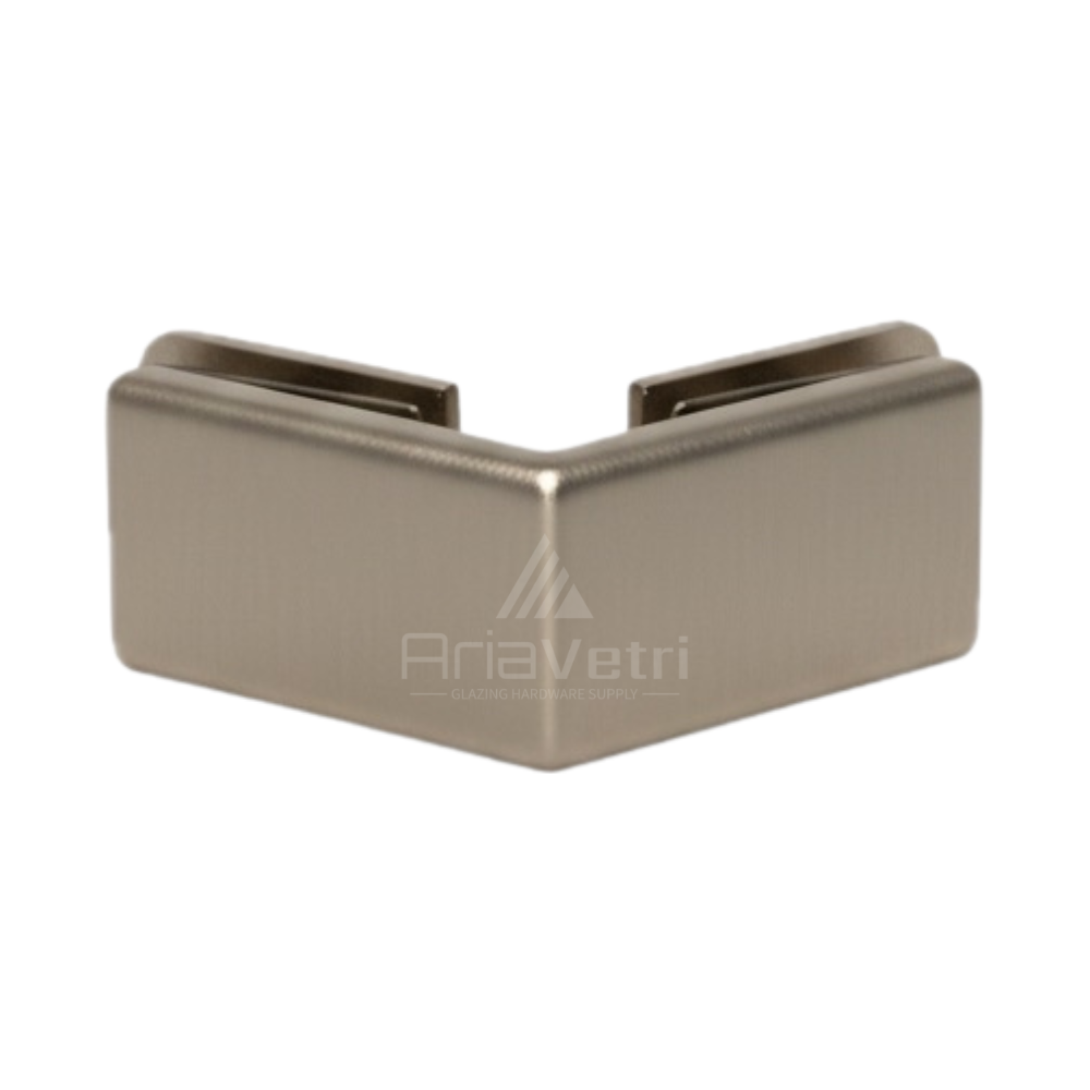 ABGC135 Beveled 135 Degree Fixed Glass To Glass Panel Clamp