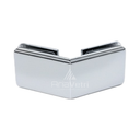 ABGC135 Beveled 135 Degree Fixed Glass To Glass Panel Clamp