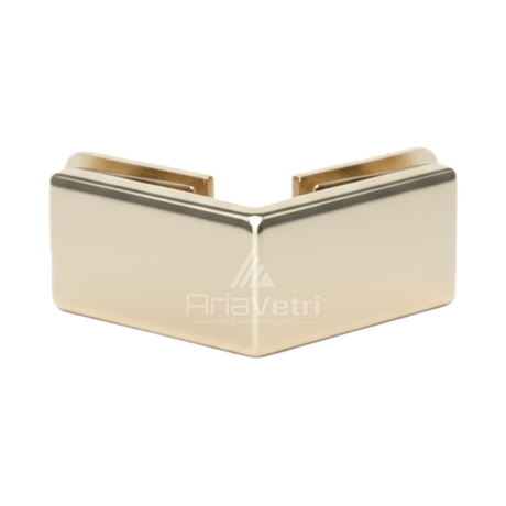 ABGC135 Beveled 135 Degree Fixed Glass To Glass Panel Clamp