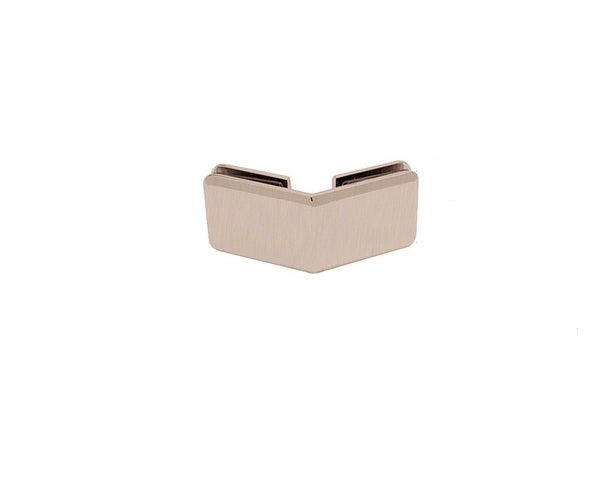 ABGC135 Beveled 135 Degree Fixed Glass To Glass Panel Clamp