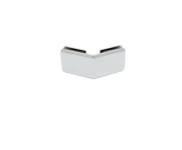 ABGC135 Beveled 135 Degree Fixed Glass To Glass Panel Clamp