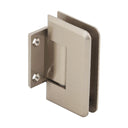 AC074 Heavy Duty Wall mount Woodstock Short Back plate Radius Bevelled Edge