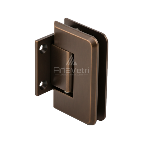 AC074 Heavy Duty Wall mount Woodstock Short Back plate Radius Bevelled Edge