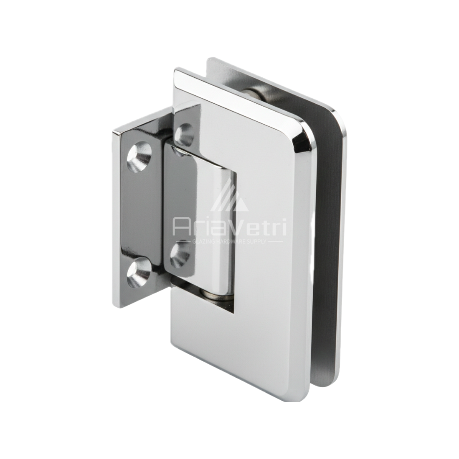 AC074 Heavy Duty Wall mount Woodstock Short Back plate Radius Bevelled Edge