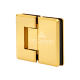 AC180 Heavy Duty Glass to Glass 180 Woodstock Radius Corner Hinge