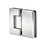 AC180 Heavy Duty Glass to Glass 180 Woodstock Radius Corner Hinge