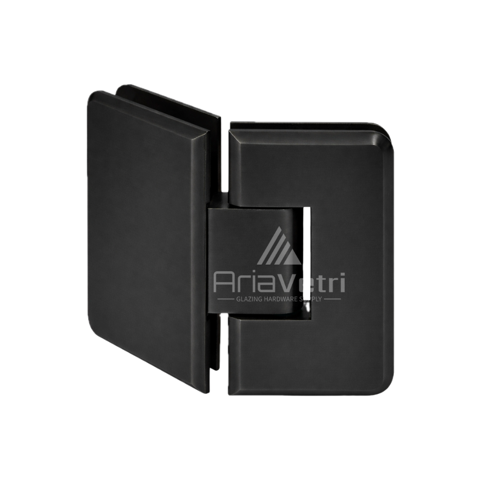 AC345 Heavy Duty Glass to Glass Adjustable 135 (045) Woodstock Radius Corner Hinge