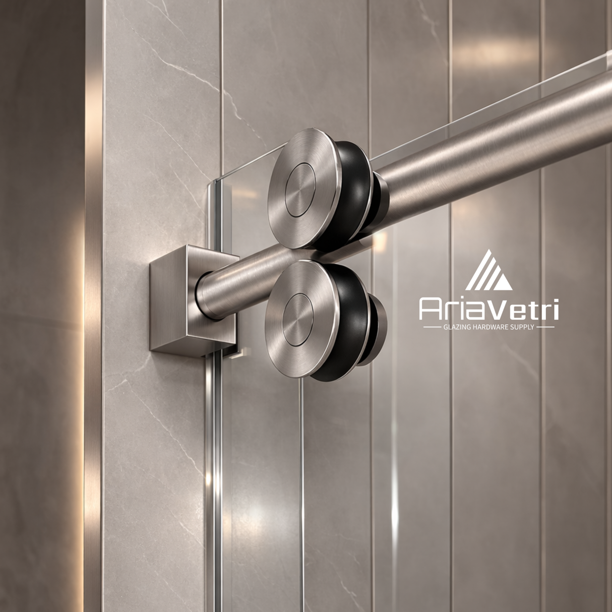 ACRES78 Single Door Round Bar SLIDING SYSTEM