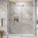 ACRES78 Single Door Round Bar SLIDING SYSTEM