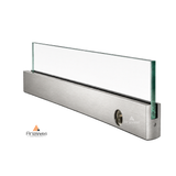 ADR1236L 4" Square Door Rails 35-3/4" Long WITH LOCK