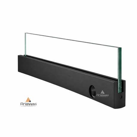 ADR1236L 4" Square Door Rails 35-3/4" Long WITH LOCK