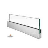 ADR12C 4" Door Rails Custom Length NO LOCK