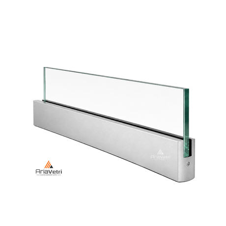 ADR12C 4" Door Rails Custom Length NO LOCK