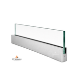 ADR12C 4" Door Rails Custom Length NO LOCK