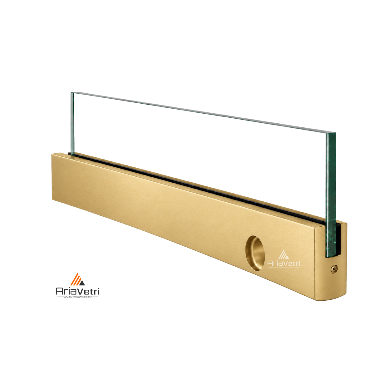 ADRC1236L 4" Square Door Rail 35-3/4" With Closer with Lock