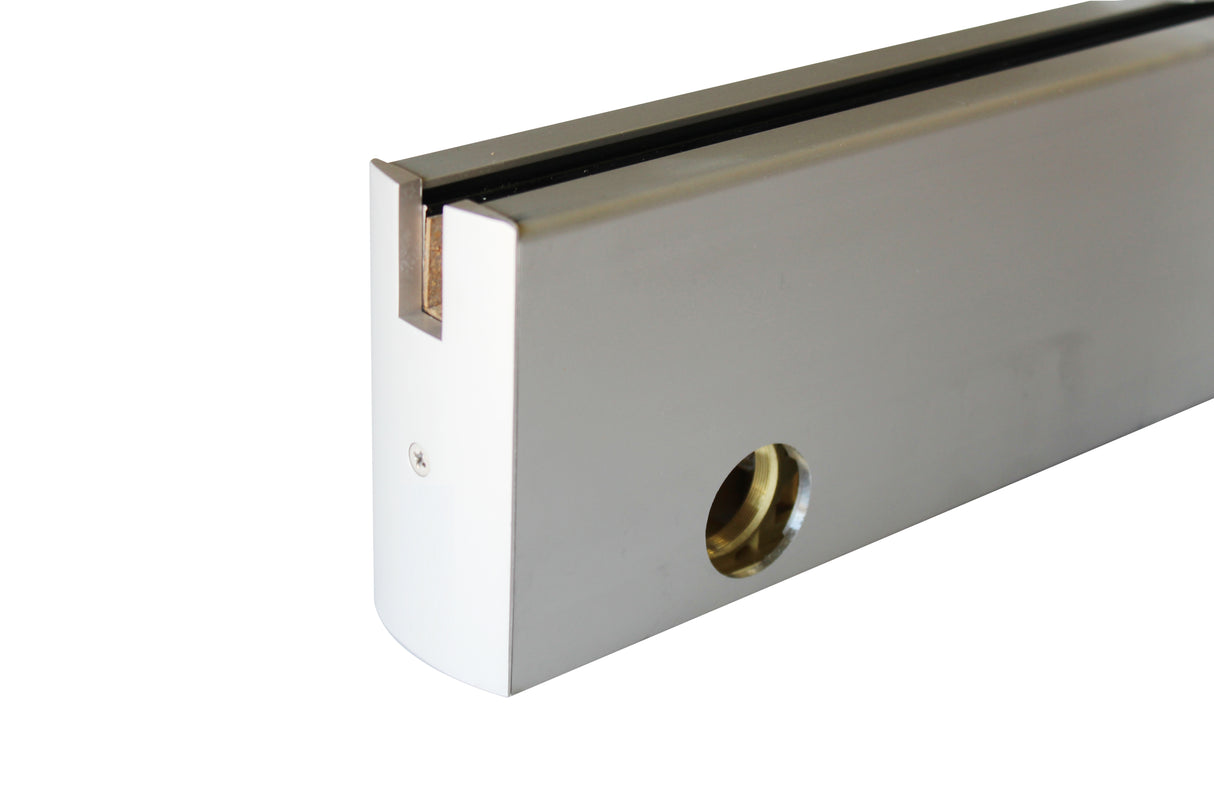 ADRC1236L 4" Square Door Rail 35-3/4" With Closer with Lock