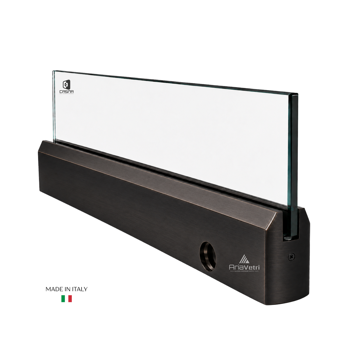 ADRTC1236L 4" Tapered Door Rail 35-3/4 with Closer and Lock