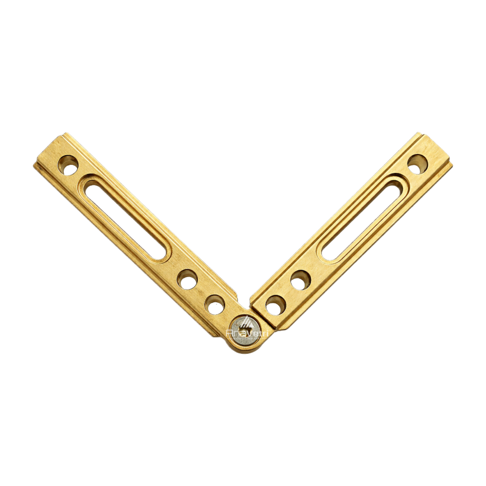 AFC373 Adjustable Brass Fixed Corner for Deluxe Header Kit