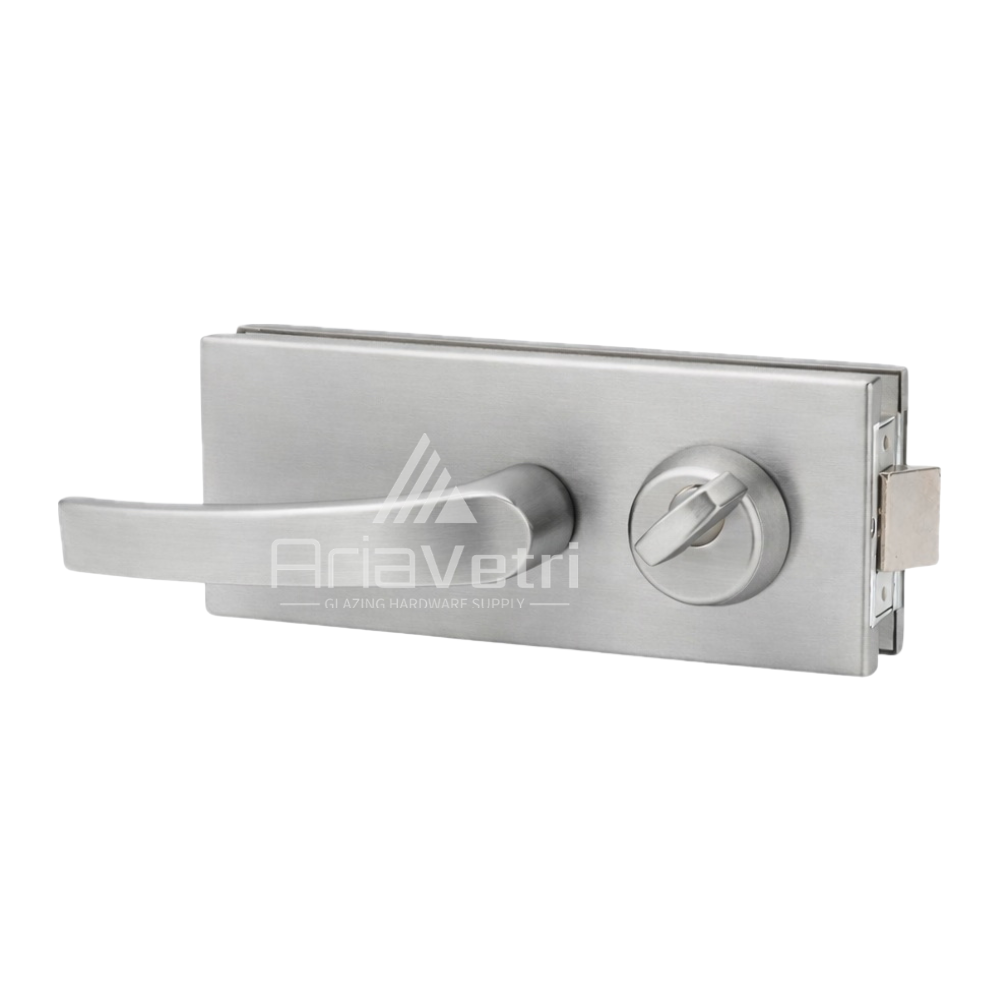 AL900 Glass Mounted Latch with Lock