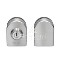 ALD416 Slip on Oval Deadbolt Glass to Glass Lock