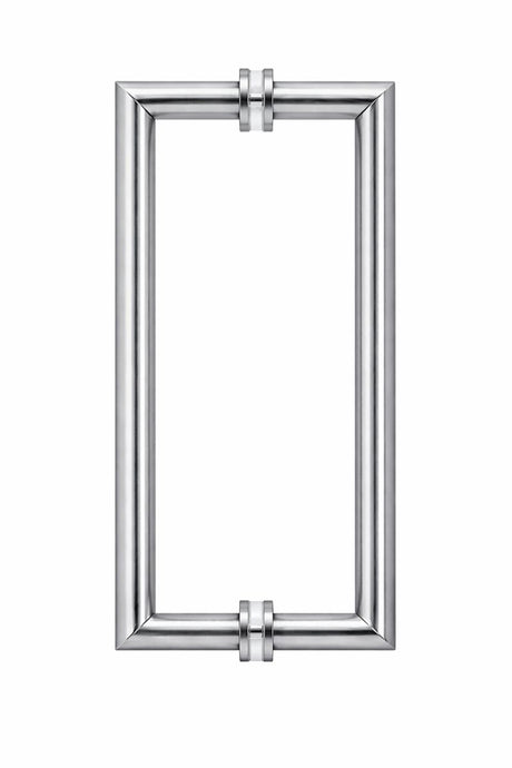 AM12X12 Mitered Tubular Back-to-Back Pull Handles 12"