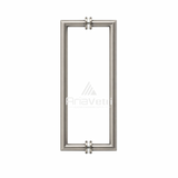 AM24X24 Mitered Tubular Back-to-Back Pull Handle 24"