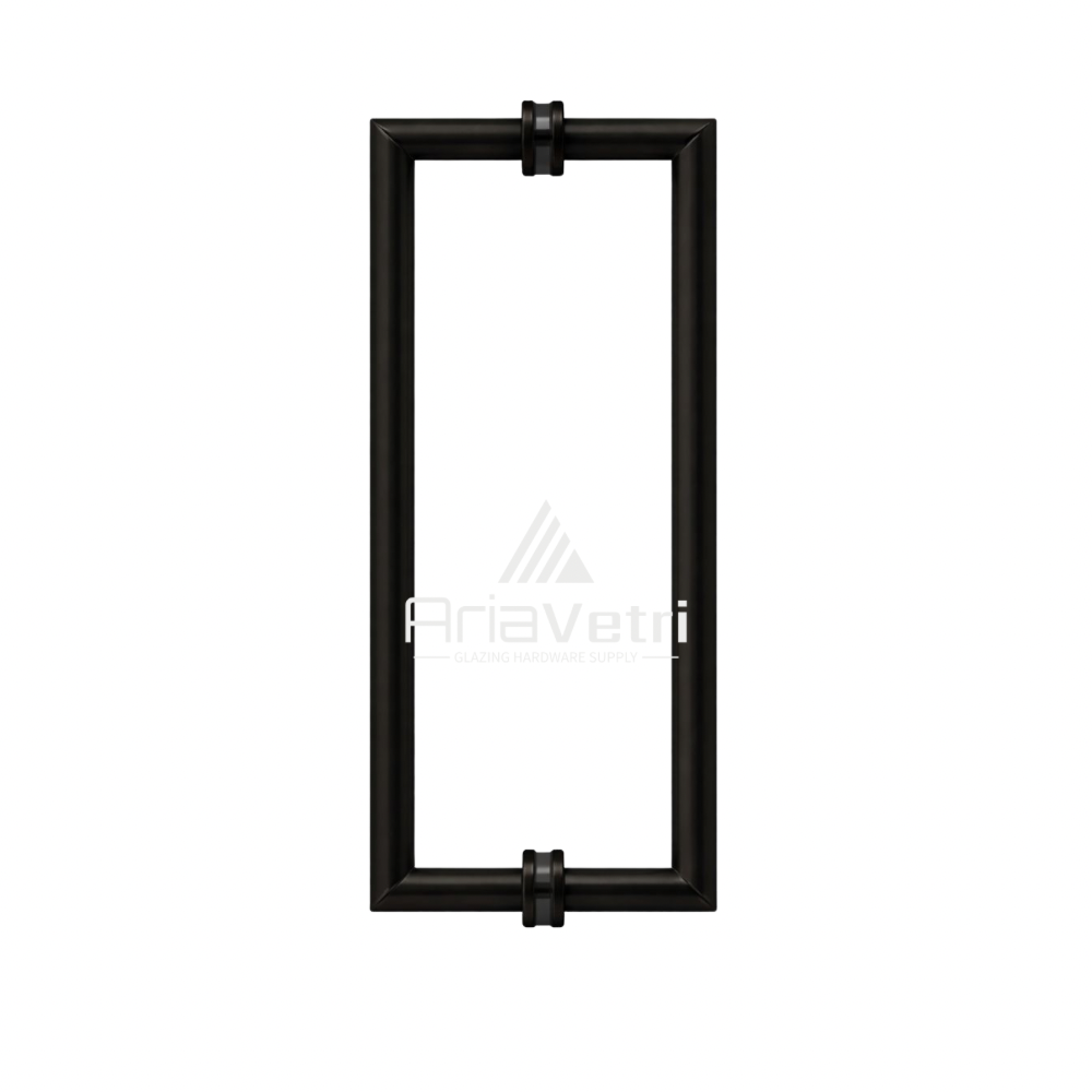 AM24X24 Mitered Tubular Back-to-Back Pull Handle 24"