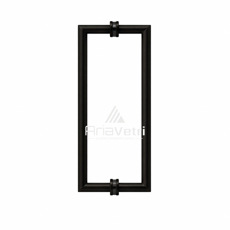 AM24X24 Mitered Tubular Back-to-Back Pull Handle 24"