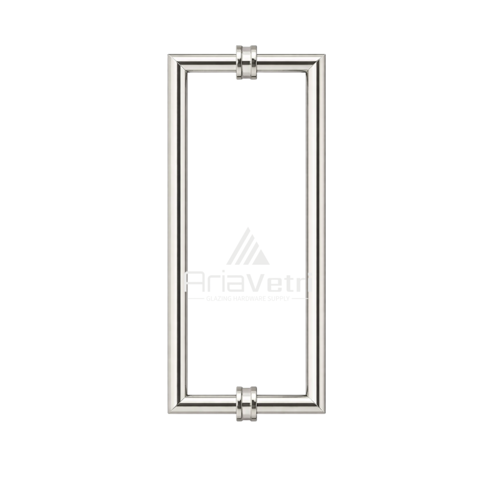 AM24X24 Mitered Tubular Back-to-Back Pull Handle 24"