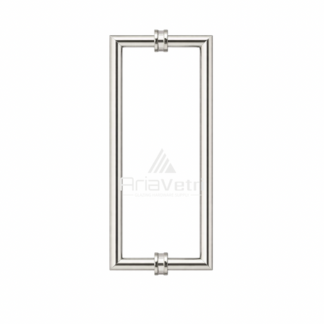 AM24X24 Mitered Tubular Back-to-Back Pull Handle 24"