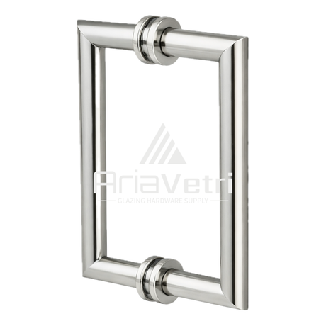 AM8x8 Back to Back 8" Mitered Handle