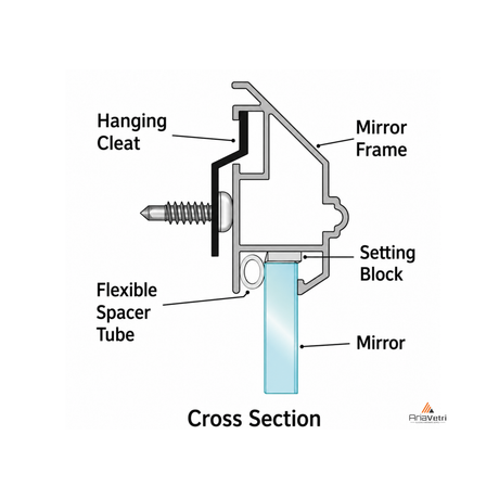 AMFHC72 Mill Frame Hanging Cleat