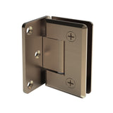 AP044 Flush Wall mount Portugal Radius Corner Bevelled Edges Offset hinge