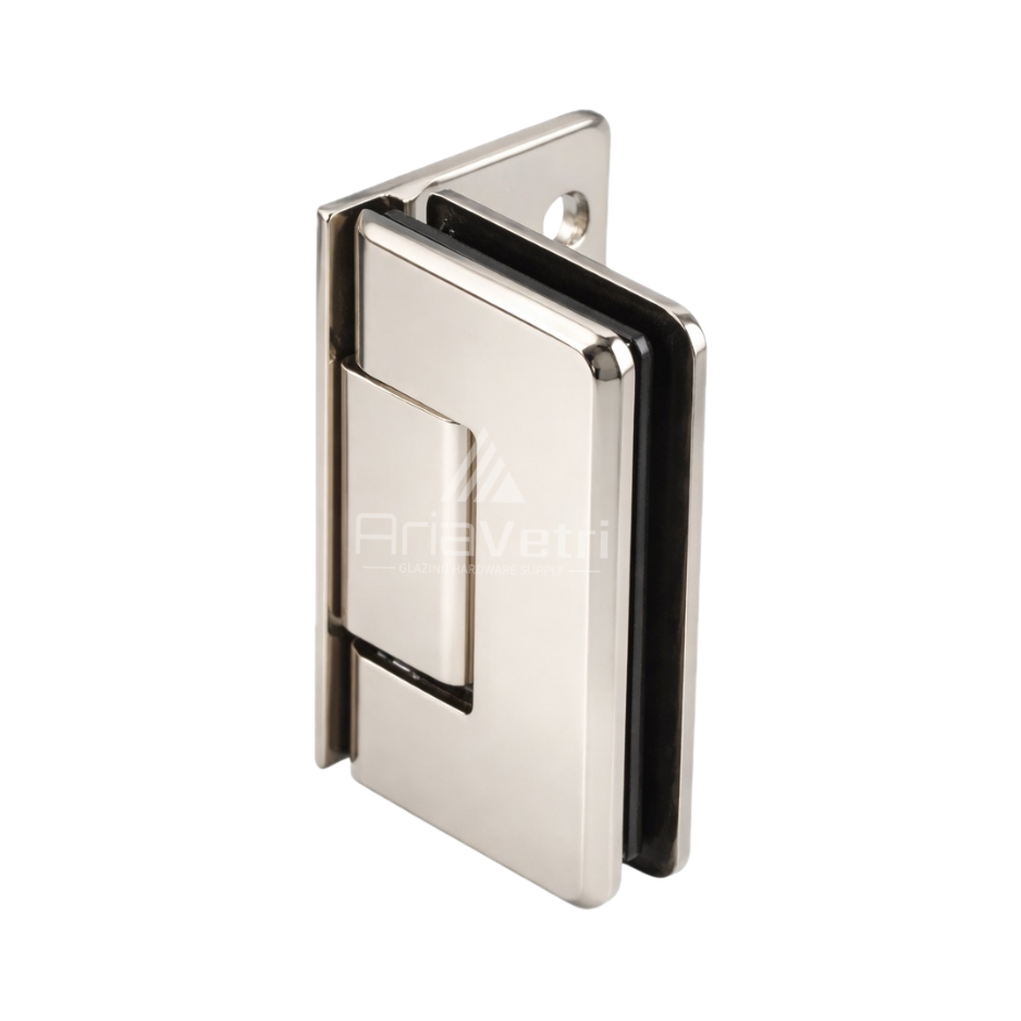 AP044 Flush Wall mount Portugal Radius Corner Offset hinge