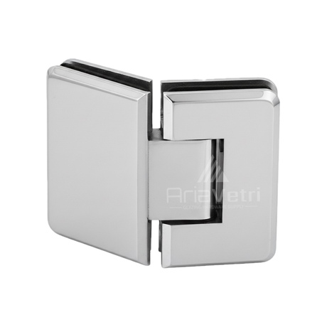 AP045 Glass to Glass 135 (045) degree Portugal Radius Corner Hinge
