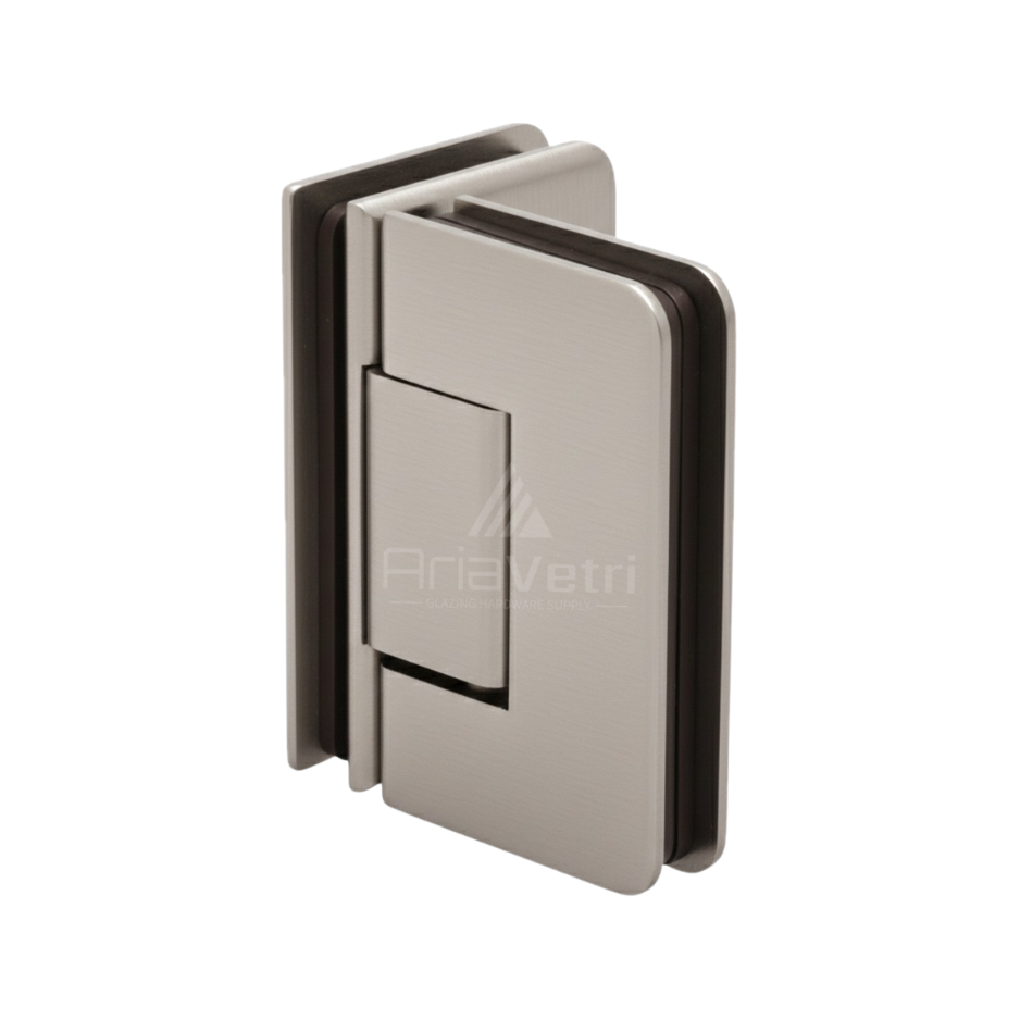 AP090 Glass to Glass 90 Degree Portugal Radius Corner Hinge