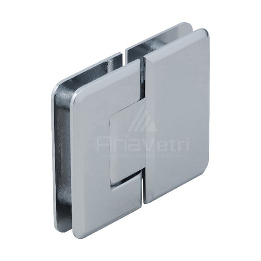 AC180 Heavy Duty Glass to Glass 180 Woodstock Radius Corner Hinge
