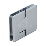 AC180 Heavy Duty Glass to Glass 180 Woodstock Radius Corner Hinge