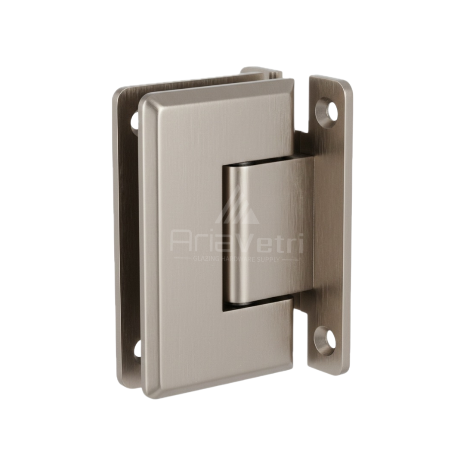 AP337 Adjustable Wall Mount Portugal Radius Corner Beveled Edges Hinge