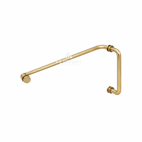 AR6X24 Round 6" Pull Handle with 24" Towel Bar