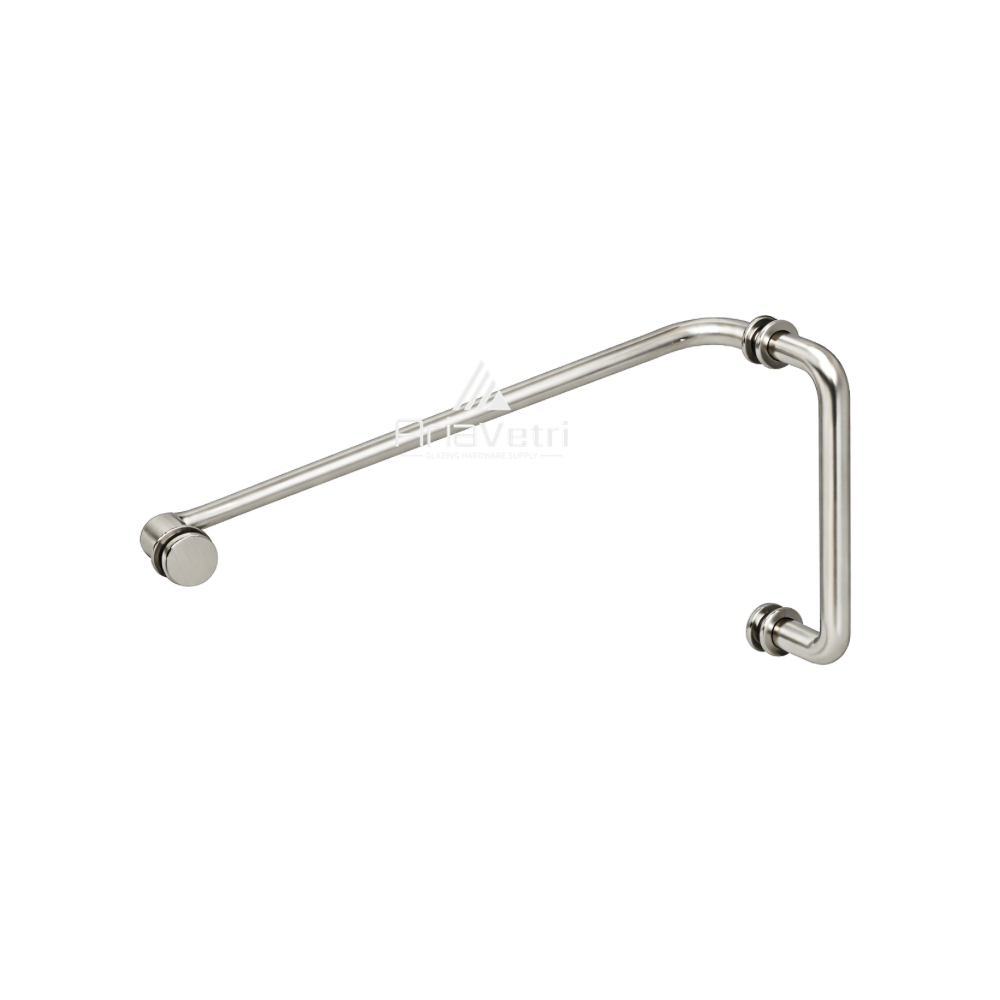 AR6X24 Round 6" Pull Handle with 24" Towel Bar