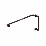 AR6X24 Round 6" Pull Handle with 24" Towel Bar